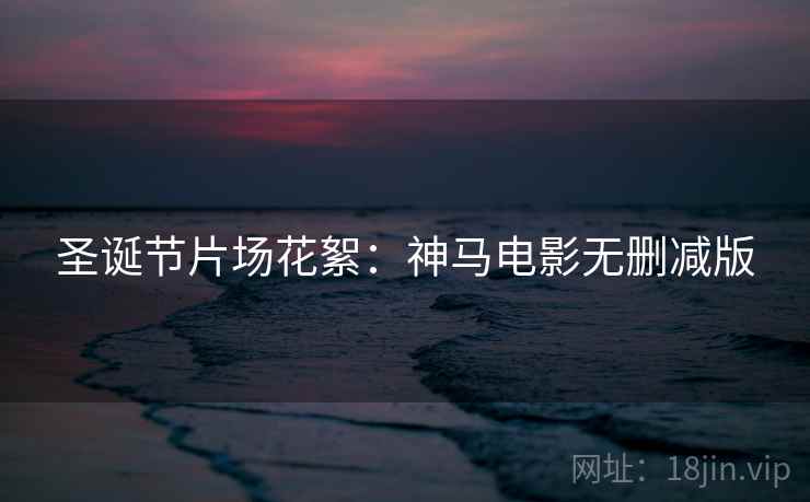 圣诞节片场花絮:神马电影无删减版